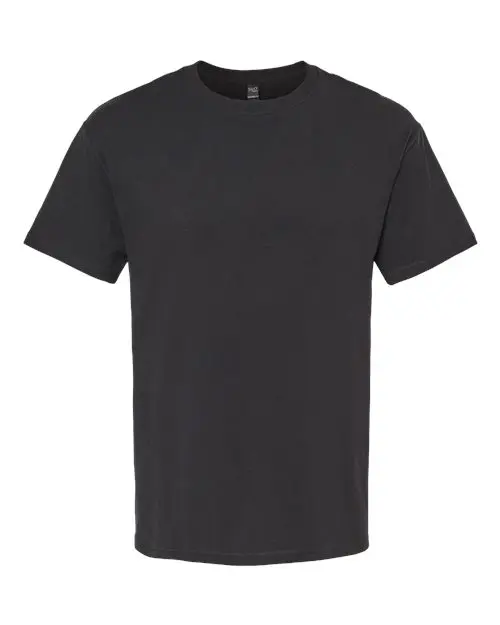 M&O Ring-Spun T-Shirt in Black