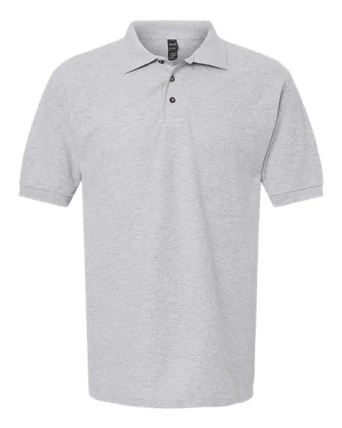 M&O Ring-Spun Piqué Polo in Athletic Grey