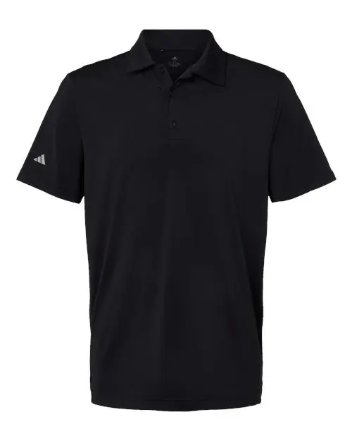 Adidas Men's Ultimate365 Solid Polo in Black
