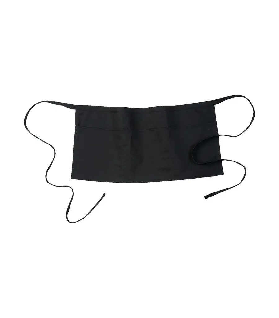 ATC Everyday Waist Apron With Soil Release in Black