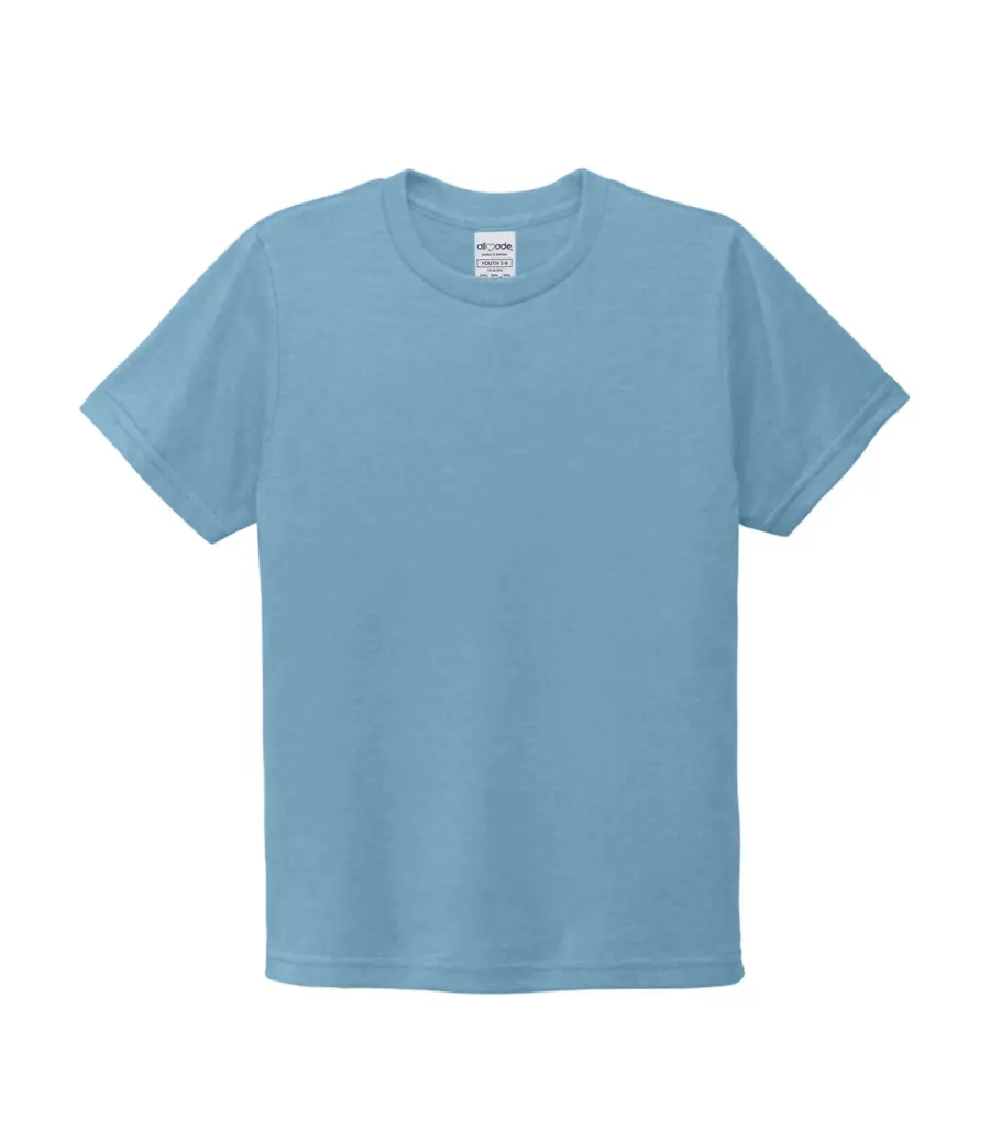 Allmade Youth Organic Cotton TEE in Arctic Blue