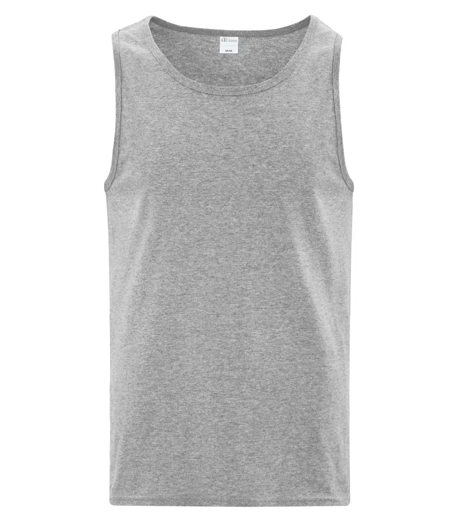ATC Everyday Cotton Tank TOP in Athletic Heather