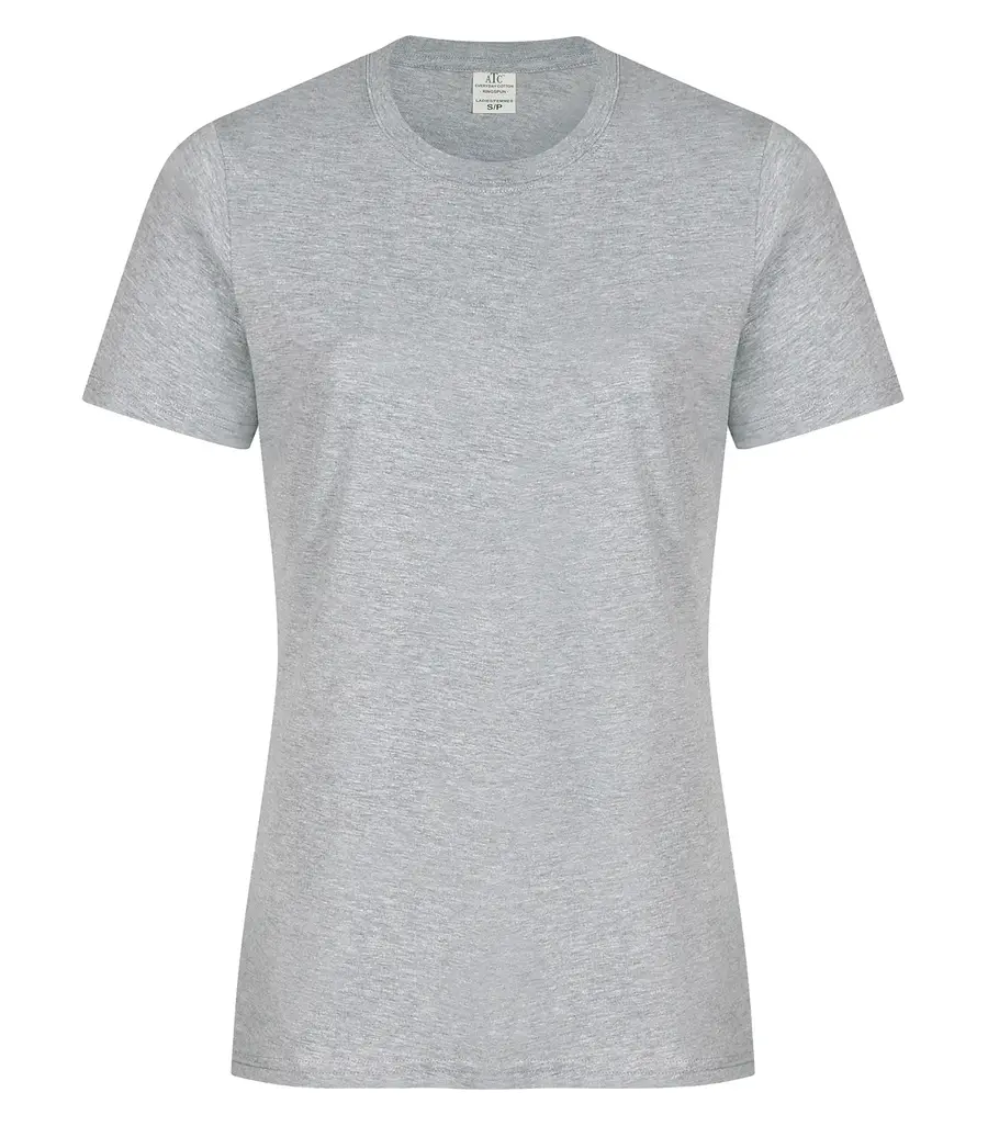 ATC Everyday Ring Spun Cotton Ladies' TEE in Athletic Heather