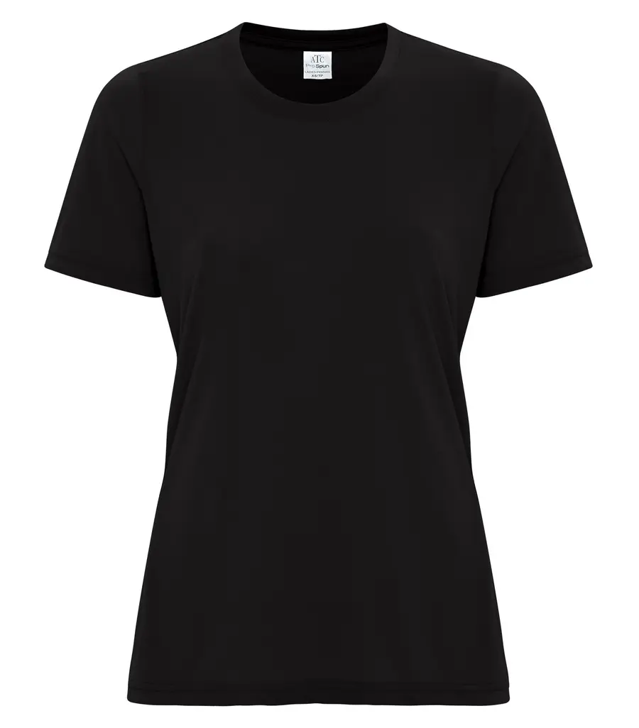 ATC PRO Spun Ladies' TEE in Black