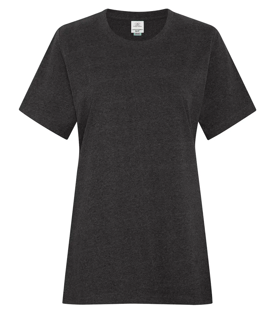 ATC Earth Wash CVC Ladies' TEE in Earth Black