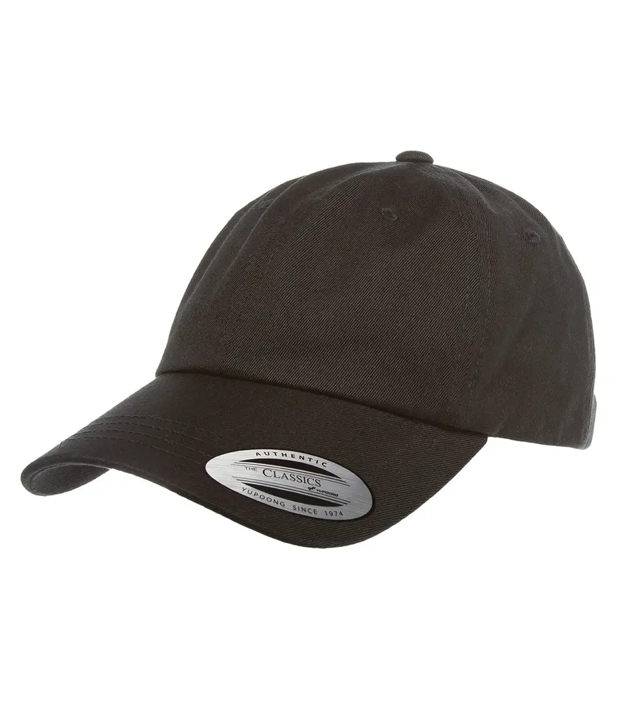 ATC YP Classics Cotton Twill DAD CAP. ATC6245CM in Black