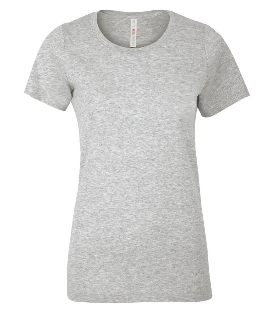 ATC Eurospun Ring Spun Ladies' TEE in Athletic Grey