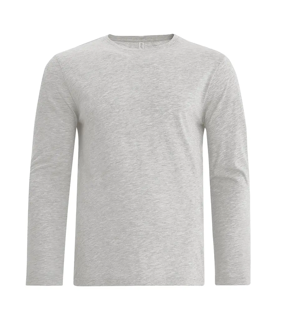 ATC Eurospun Ring Spun Long Sleeve TEE in Athletic Grey