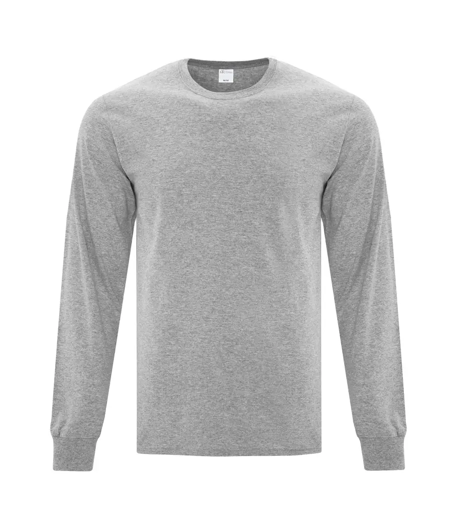 ATC Everyday Side Seam Long Sleeve TEE in Athletic Heather
