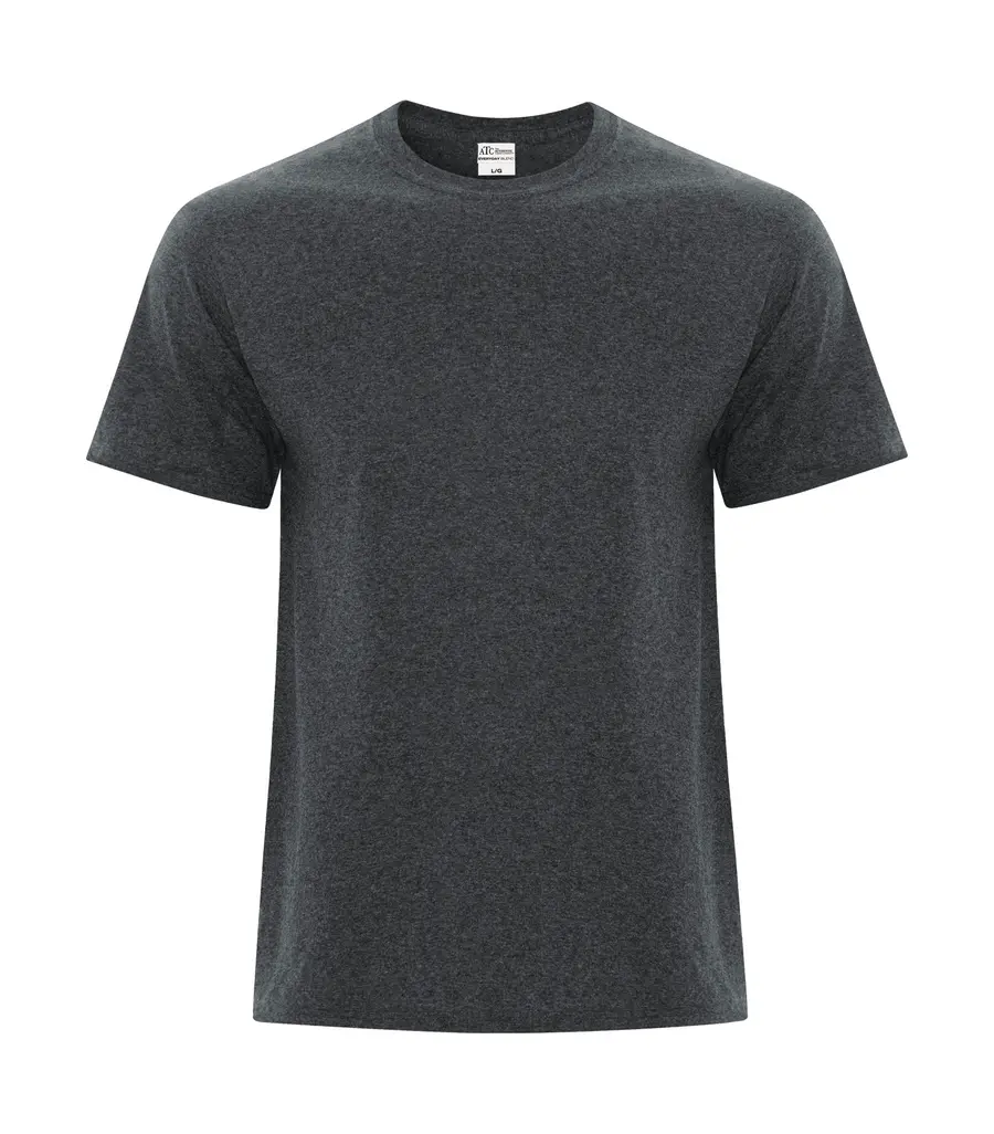 ATC Everyday Blend Side Seam TEE in Dark Grey Heather