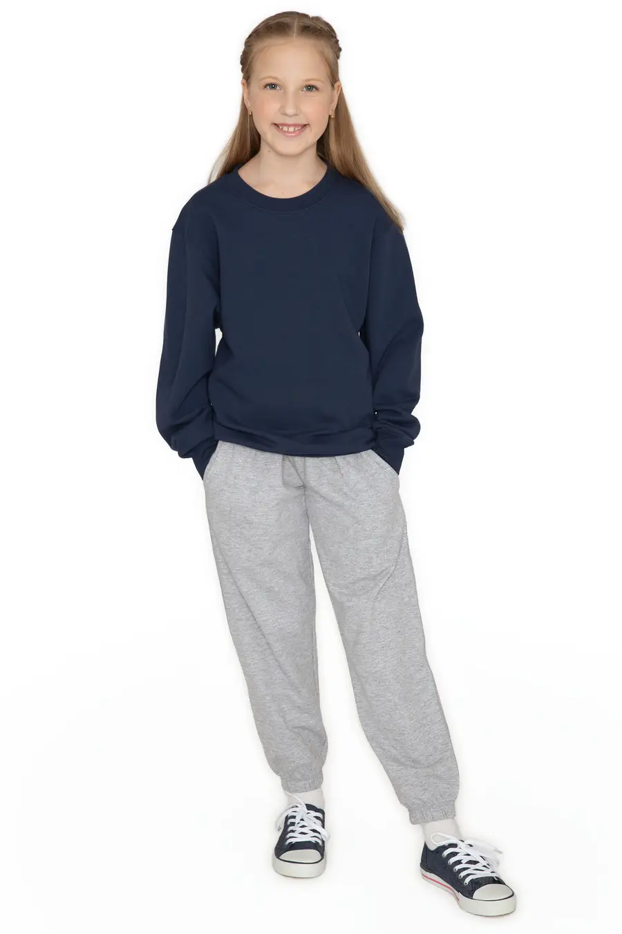 ATC Everyday Fleece Youth Sweatpants in Athletic Heather