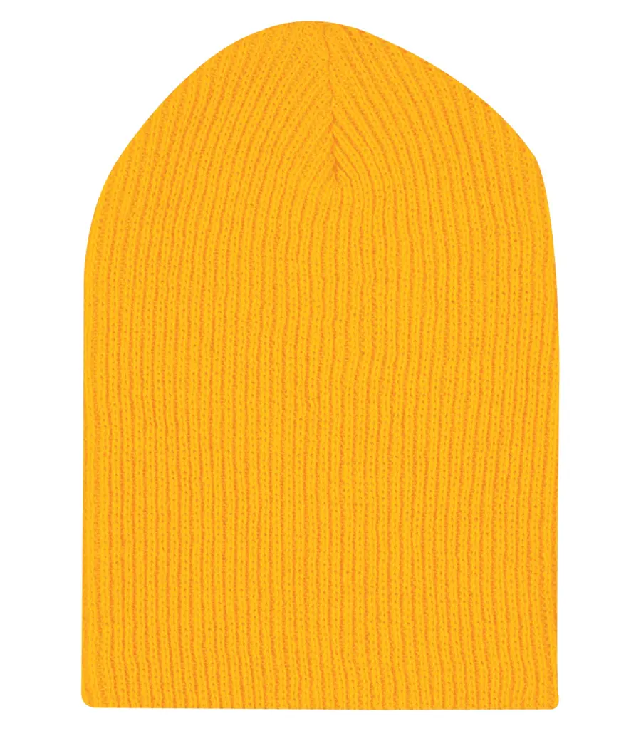 ATC Everyday RIB Knit Slouch Beanie in Athletic Gold