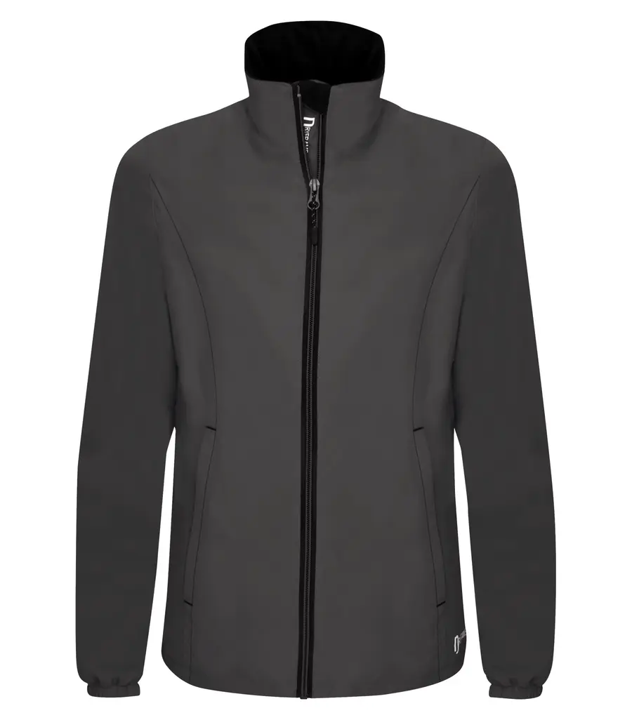Dryframe Micro Ripstop Tech Water Resistant Fleece Lined Ladies' Jacket in Asphalt