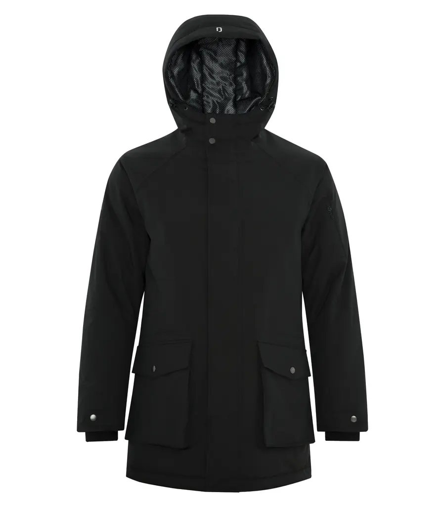 Dryframe DRY Tech Insulated Waterproof Parka in Black