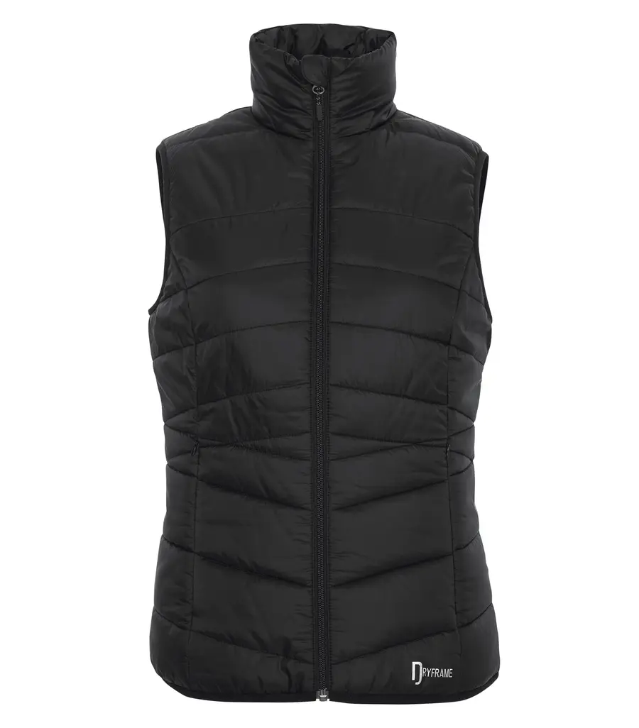 Dryframe DRY Tech Insulated Ladies' Vest in Black