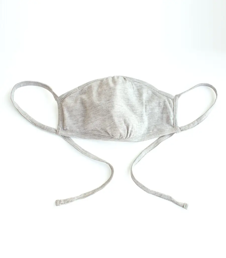 ATC Eurospun Multi-Layer Adjustable Face Mask in Athletic Heather
