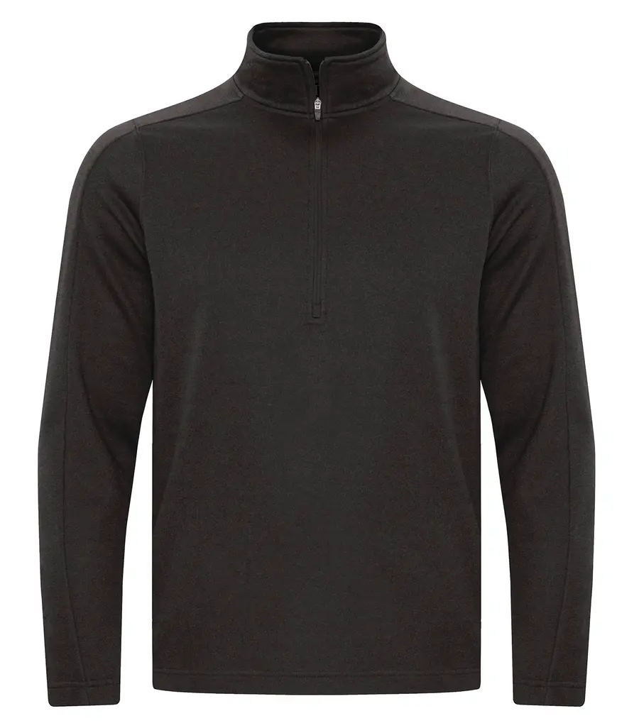 ATC Game DAY Fleece 1/2 ZIP Sweatshirt in Charcoal Heather
