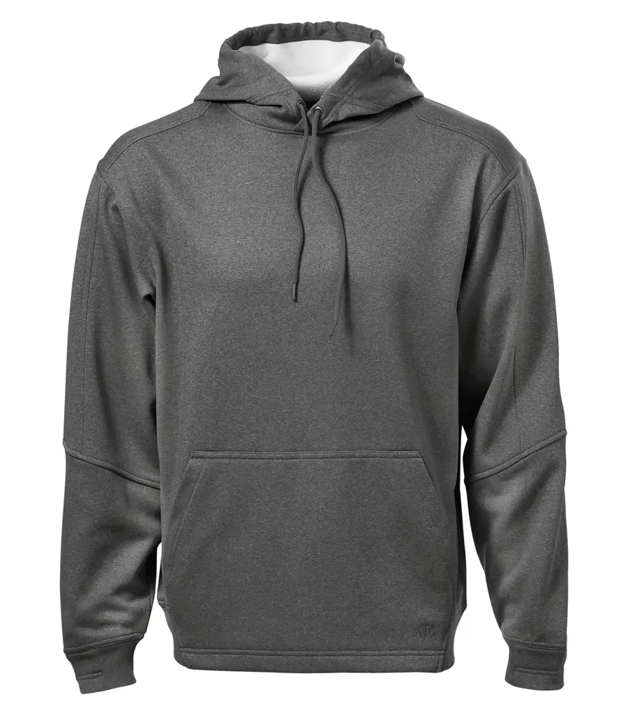 ATC Ptech Fleece Hoodie in Charcoal Heather