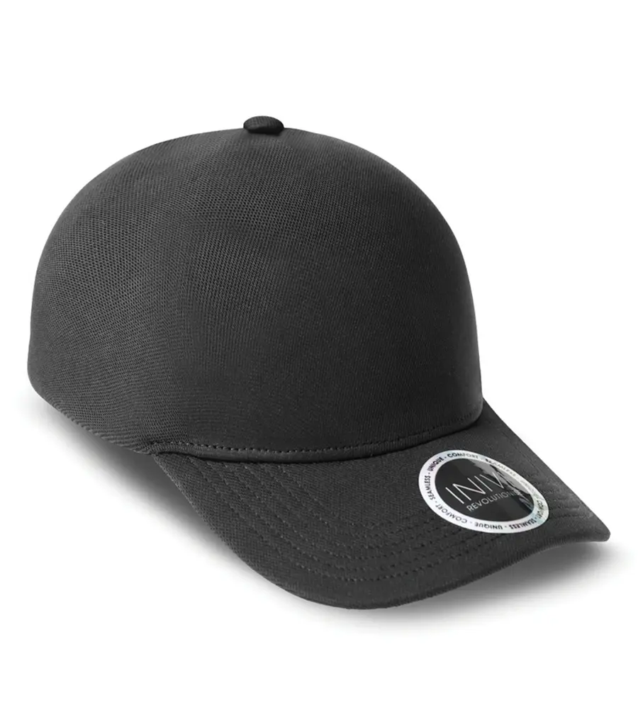 Inivi Stanley 1 Panel Seamless CAP in Black