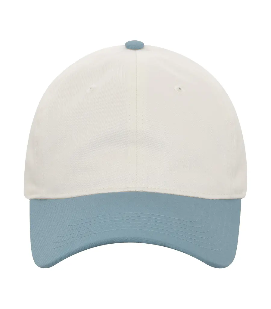 KOI TWO Tone Unstructured Snapback CAP in Natural/Blue Mist