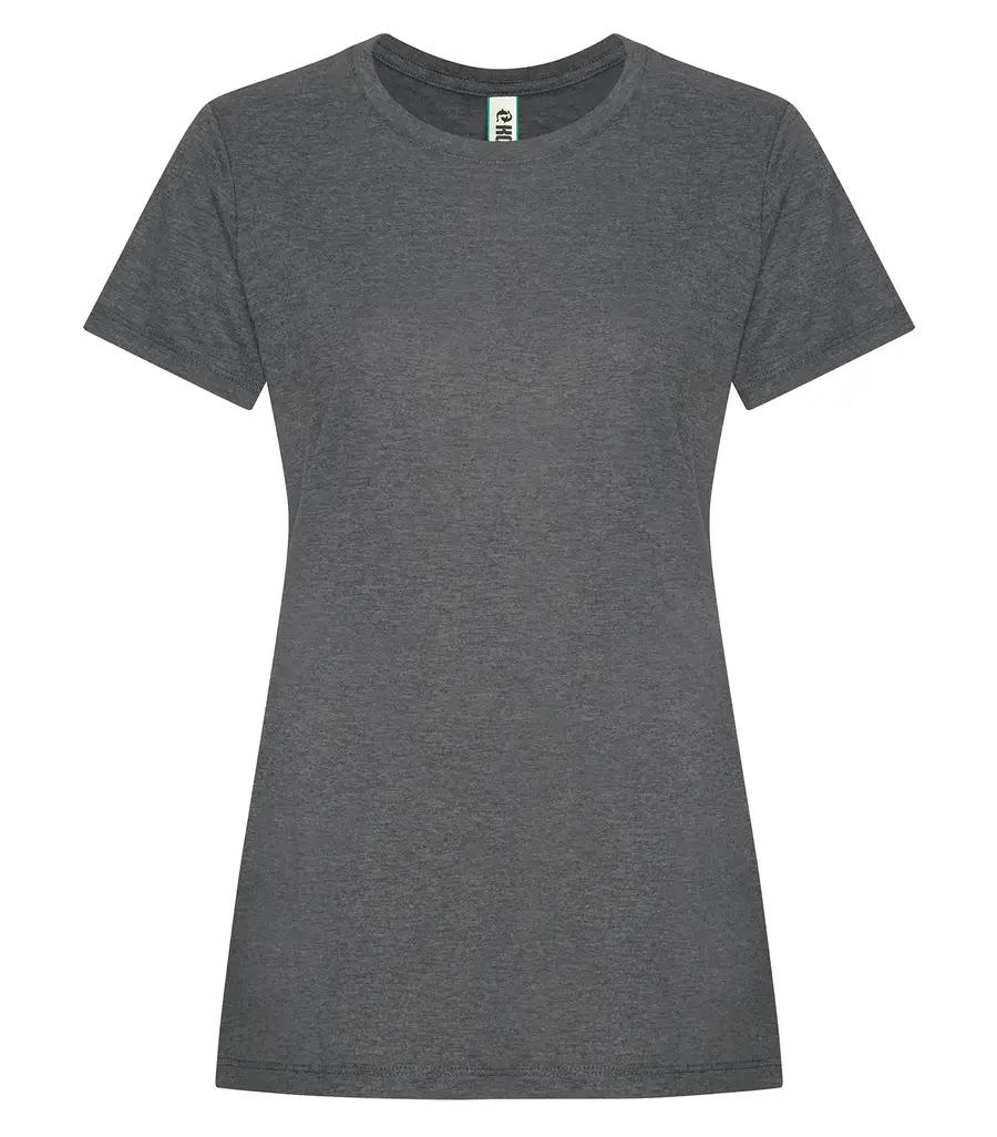 KOI Element Triblend Ladies' TEE in Grey Frost