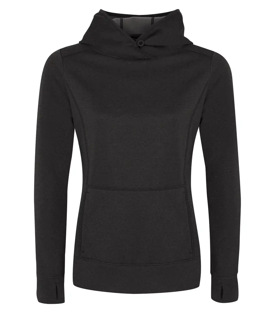 ATC Game DAY Fleece Ladies' Hoodie in Charcoal Heather