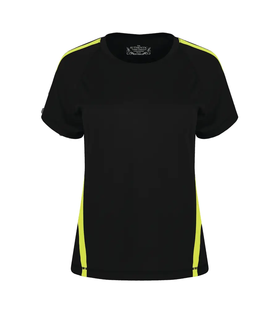 ATC PRO Team Home & Away Ladies' Jersey in Black/Extreme Yellow
