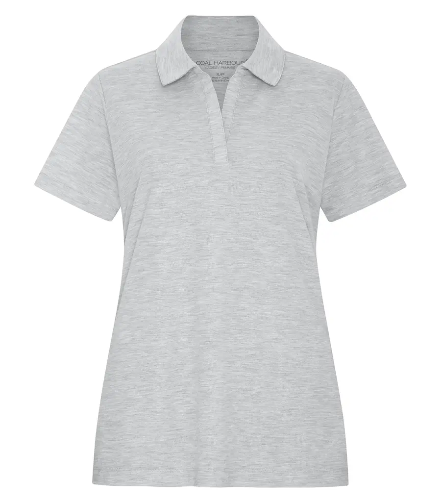 Coal Harbour Everyday Blend Ladies’ Polo in Athletic Grey