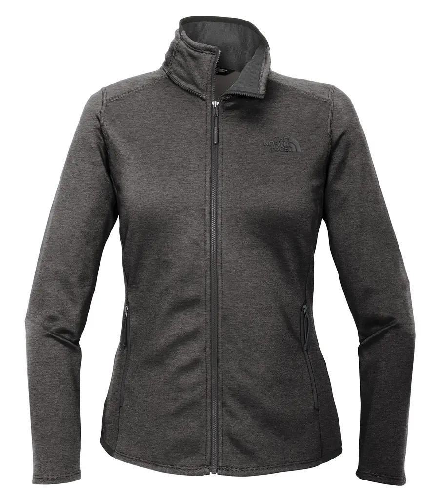THE North Face Skyline Fleece Full ZIP Ladies' Jacket in Grey Heather