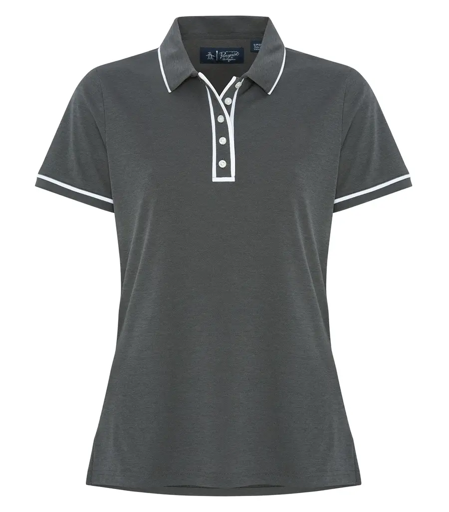 Original Penguin Golf Earl Ladies' Polo in Caviar Black