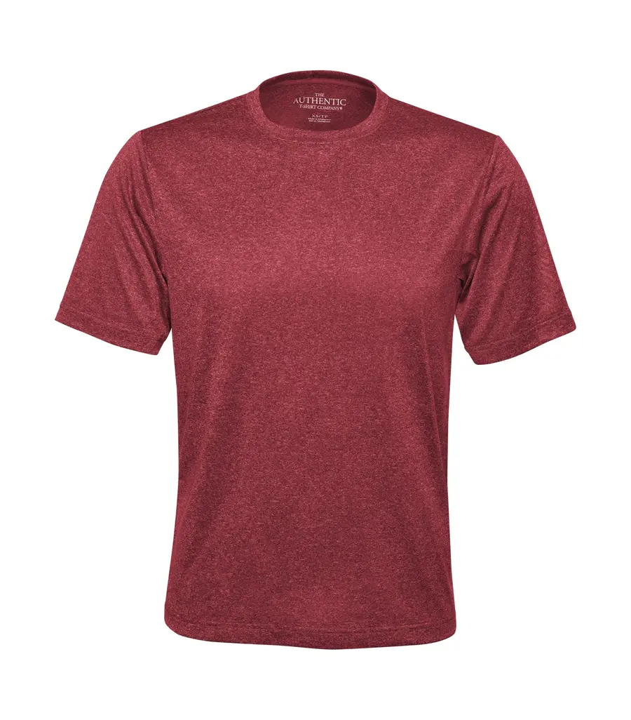 ATC PRO TEAM HEATHER ProFORMANCE TEE in Cardinal Heather