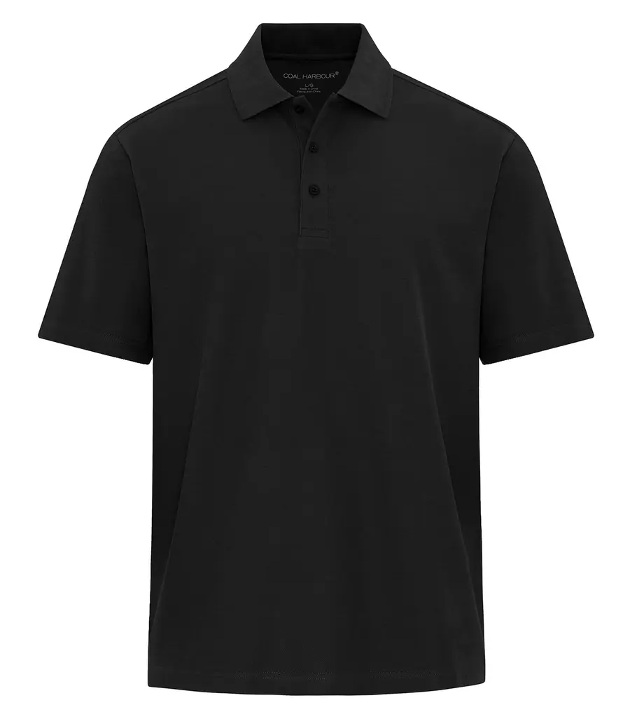 Coal Harbour Everyday CVC Polo in Black