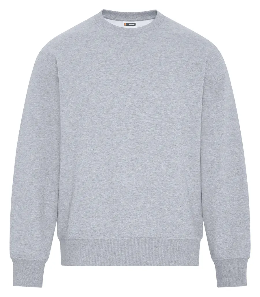 ATC WeRK HEAVYWEIGHT FLEECE CREWNECK in Athletic Grey