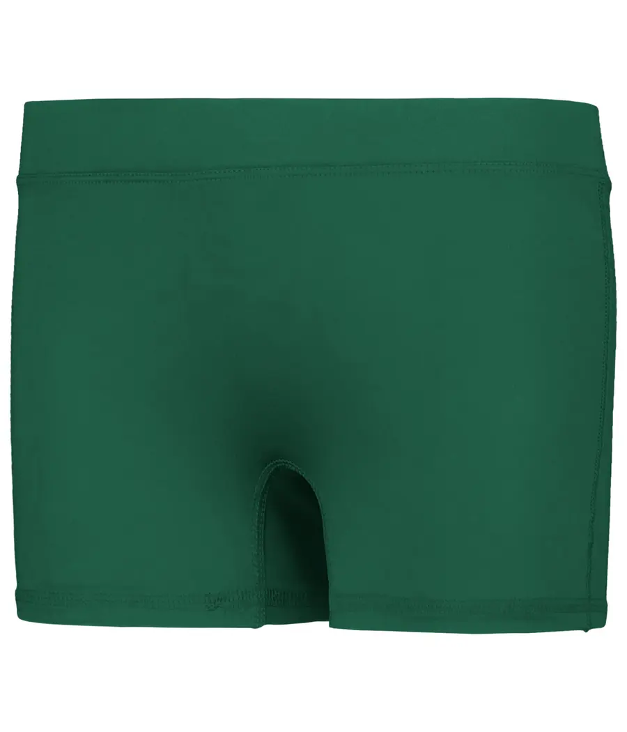 Augusta Ladies Dare Shorts in Dark Green