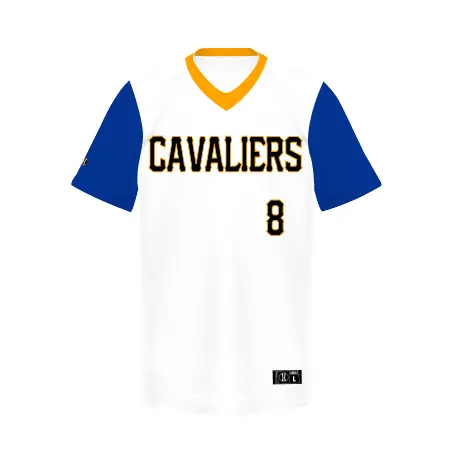 Holloway Youth FreeStyle Sublimated Reversible V-Neck Baseball Jersey in All-Over Pattern