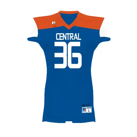 Russell FreeStyle Sublimated Lightweight Reversible Football Jersey in All-Over Pattern