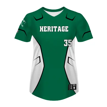 Holloway Ladies FreeStyle Sublimated Turbo Lightweight Short Sleeve Softball Jersey in Advance