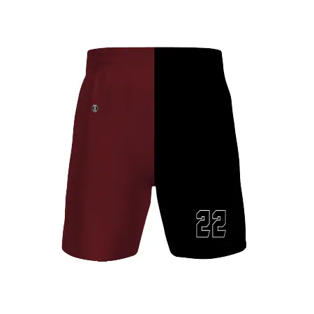 Holloway FreeStyle Sublimated 4-Way Stretch 8 Inch Basketball Shorts in All-Over Pattern