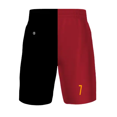 Holloway Ladies FreeStyle Sublimated 4-Way Stretch 8 Inch Basketball Shorts in All-Over Pattern