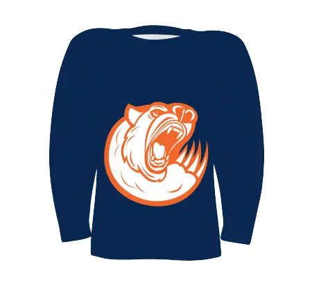 CCM Youth FreeStyle Performance Series Pro V-Neck Hockey Jersey in Custom Design Line