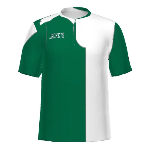Holloway Youth FreeStyle Sublimated Short Sleeve Woven 1/4 Zip Pullover in Custom Design Line