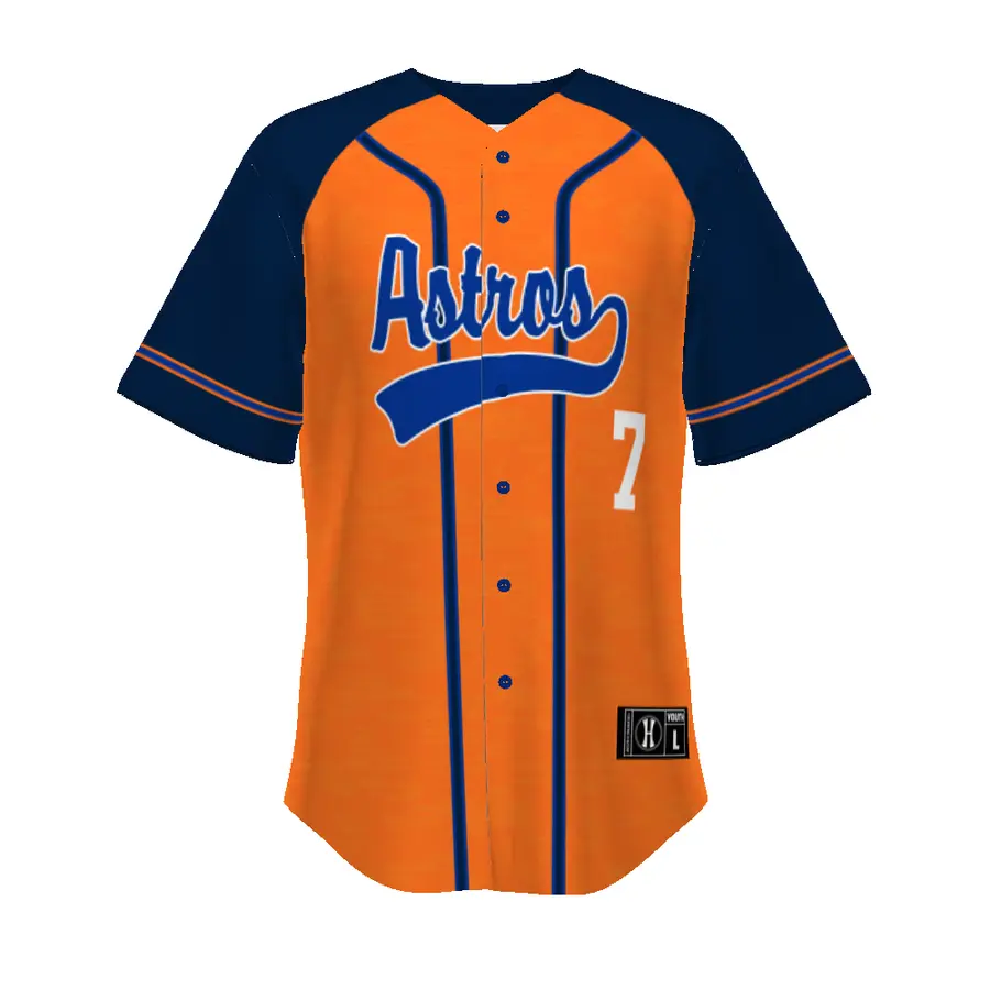 Holloway Youth FreeStyle Sublimated Turbo Full-Button Baseball Jersey (New Fit) in Payoff