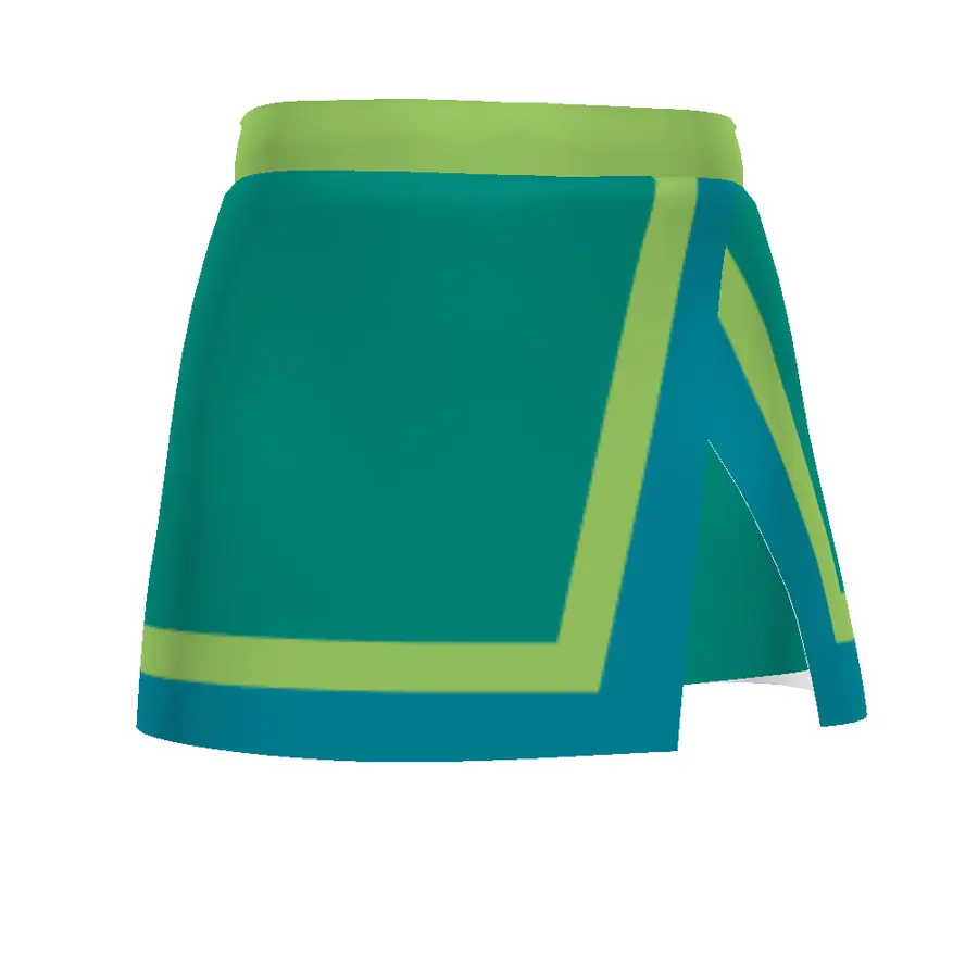 Holloway Girls FreeStyle Sublimated Cheer Skort in Aerial