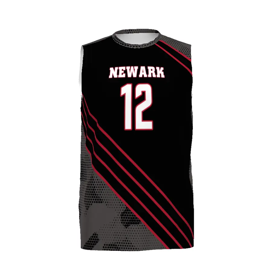 High Five Freestyle Sublimated Turbo Sleeveless Volleyball Jersey in Free Ball
