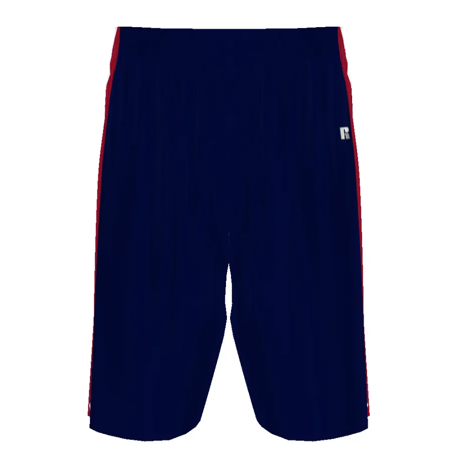 Russell FreeStyle Sublimated Dynaspeed Basketball Shorts in Argyle