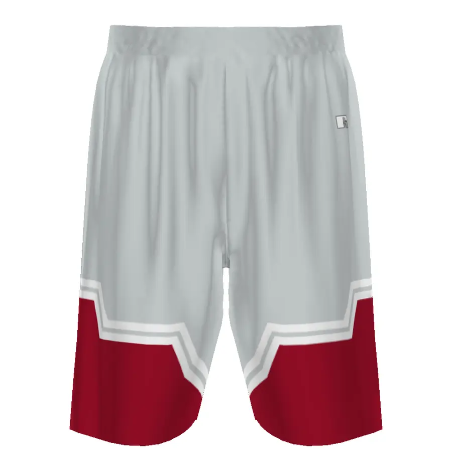 Russell FreeStyle Sublimated Dynaspeed Reversible Basketball Shorts in Buzzer Beater