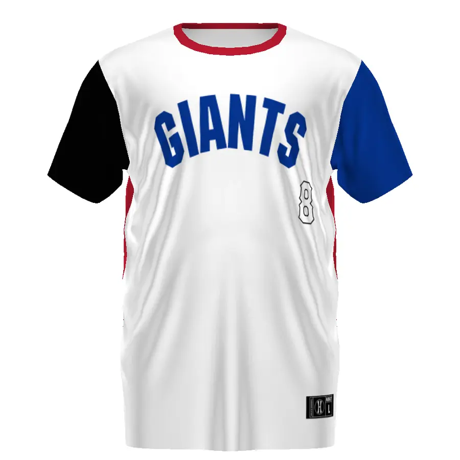 Holloway FreeStyle Sublimated Turbo Crew Neck Baseball Jersey in All-Over Pattern