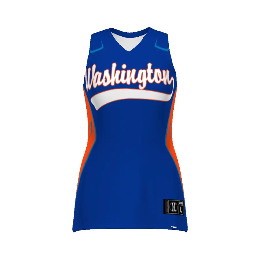 Holloway Girls Freestyle Sublimated Turbo Lightweight Sleeveless Softball Jersey in Advance
