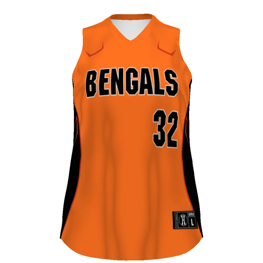 Holloway Girls FreeStyle Sublimated Pin-Dot Sleeveless Softball Jersey in Advance
