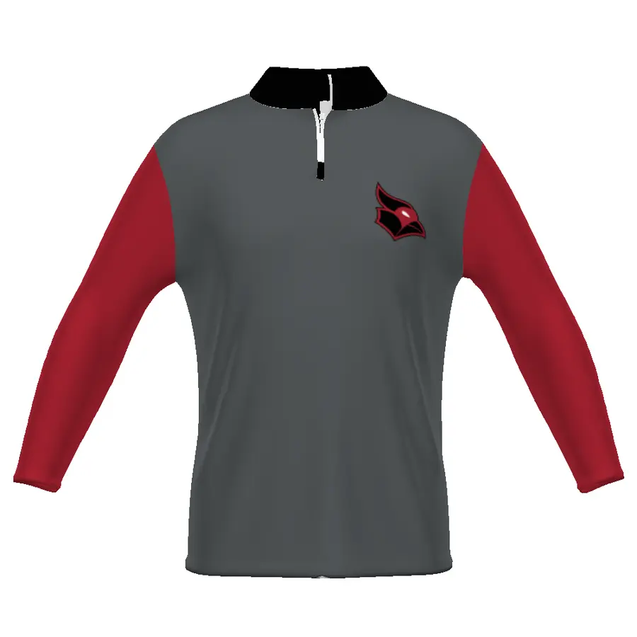 Holloway Youth FreeStyle Sublimated 1/4 Zip Pullover in All-Over Pattern